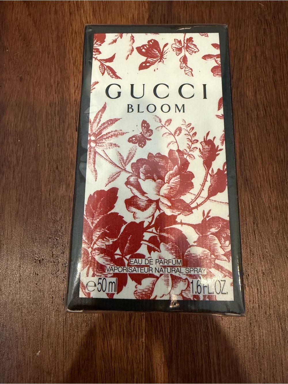 Gucci Bloom Floral Wall Art in Red and Cream